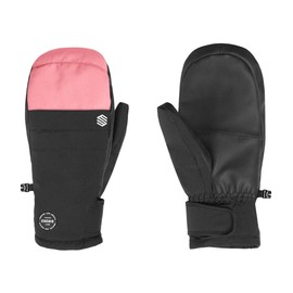 SIROKO - Pitztal Ski and Snowboard Gloves Pink, Black/Bubblegum Pink