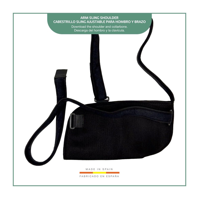 Ortones - Adjustable Arm Sling for Arm and Shoulder with