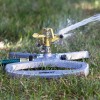 Melnor 5675 Sq Ft Rugged Metal Pulsating Lawn Sprinkler 18