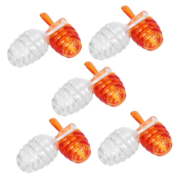 PACKOVE 10pcs 5ml Honeycomb Lip Gloss Tubes Empty Lipstick Containers