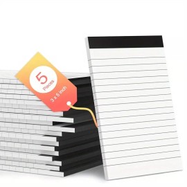 5PCS All-purpose Notepads Lined Writing Notepads for Students,Offic