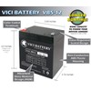VICI Battery 12V 5A Fire Alarm Battery for 4.5A Eagle-Picher