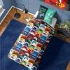 Gamer Single Duvet Cover - Gamers Respawn Level Up Design