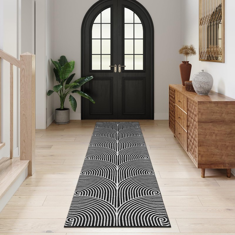 Tiffasea Long Hallway Runner Rug 2.6'x10' Washable Rug Runners Modern