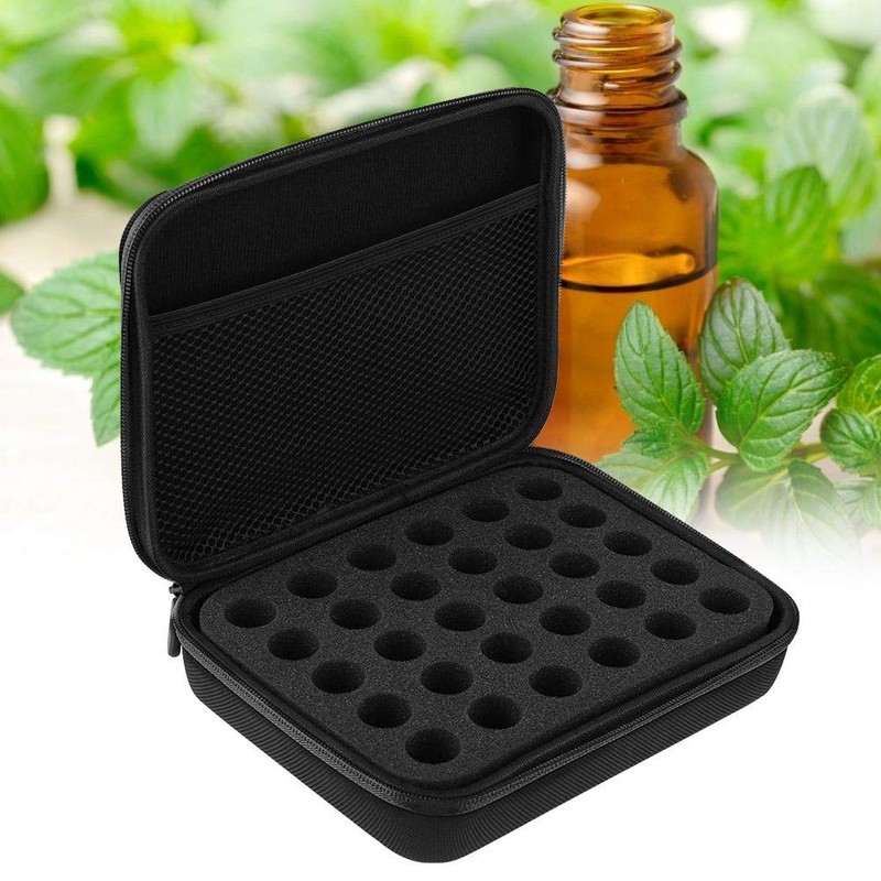 Wifehelper Essential Oil Carry Case, Hard Shell Case for Essential