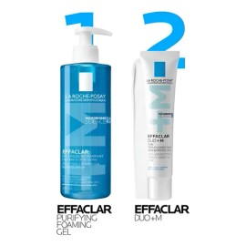 La Roche Posay Effaclar Gel 400ml + Effaclar Duo M+40ml Pack