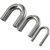 76mm (3 Inch) OD 180 Degree Elbow Aluminium Intercooler Pipe