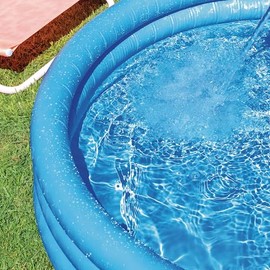 Intex 59416NP Piscina Azul Cristal de 45 x 10 Pulgadas, Azul                                                                                          