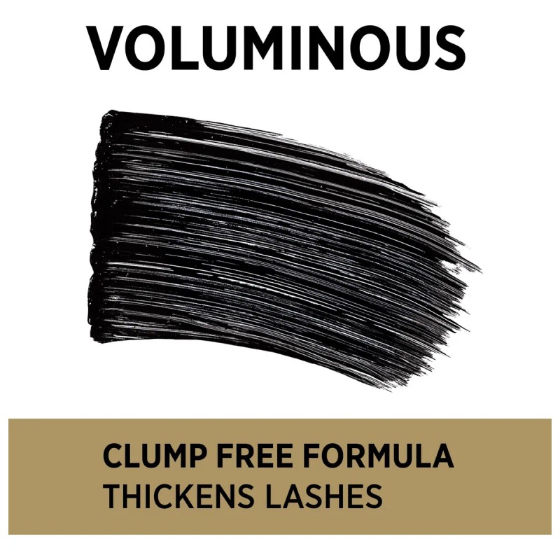 Máscara Loréal Paris Voluminous Original Negra, 2 Unidades