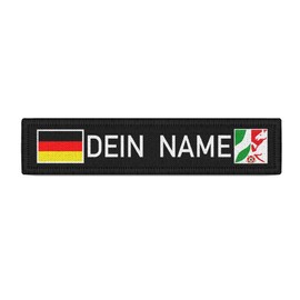 Copytec Name Plate Germany Your Name NRW Federal State Patch German #41307