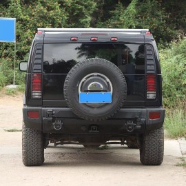 necar2020 Car Accessories Steel Taillight Protector Trim Grill Cover For Hummer H2 2003-09