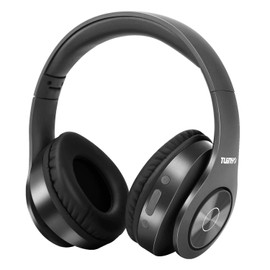 TUINYO Bluetooth Headphones Wireless - Over Ear Stereo Headset with 35H Playtime & Deep Bass -Gery