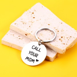 TI-EDC Stocking Stuffer for Teen boys girls from Mom, Funny Keychain for Son Daughter, Gag gifts for Him Her,Christmas 2024 Gifts for Him Her, Easter Basket stuffer for Teen Boys,Silver