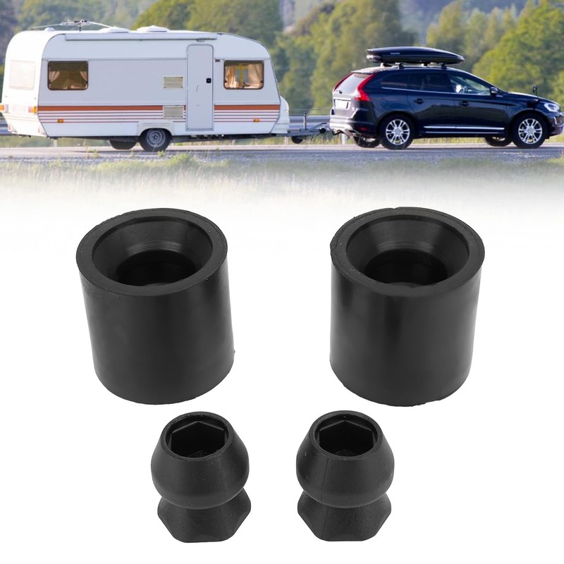 Akozon Trailer Door Holder Kit, 2 Set Deform-Proof Trailer Door