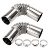 24mm Car Heater Exhaust Pipe Tube Elbow Connector For Webasto