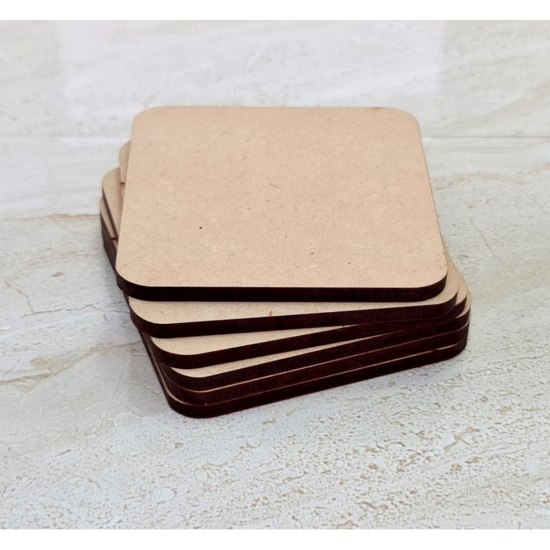 eSplanade DIY Coasters for DIY Activities Made from MDF -