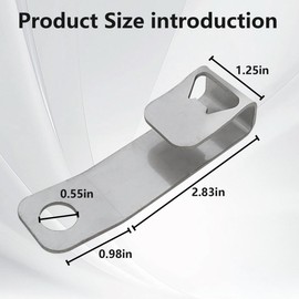 WELURE 2-Pack Cooler Security Accessories Fit for Yeti/RTIC - Locking Brackets with Integrated Bottle Opener