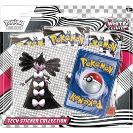 Pokemon TCG Scarlet & Violet 10.5 White Flare Tech Sticker Blister
