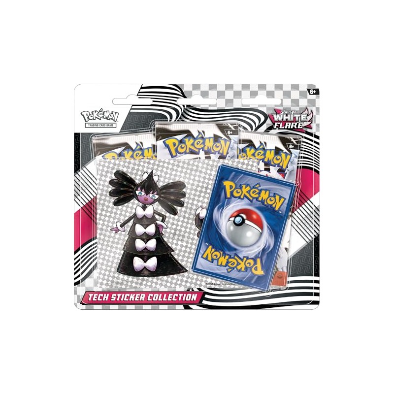Pokemon TCG Scarlet & Violet 10.5 White Flare Tech Sticker