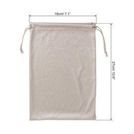 [PATIKIL] Ski Goggles Bag Micro Fiber Snow Goggles Case Cover Soft Storage Sleeve Drawstring Pouch for Sunglasses Glasses Glasses Camera Lens Gray