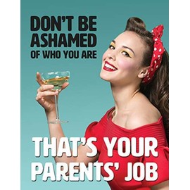 Desperate Enterprises Don't Be Ashamed Refrigerator Magnet - Funny Magnets for Office, Home & School - Made in The USA
