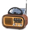J-150 Bluetooth Radio: Lightweight Portable with Solar Power & USB
