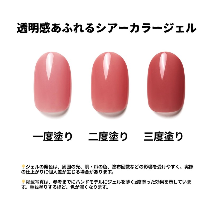 NAILOG Gel Nail 12ml, All in One Gel Nail Color,
