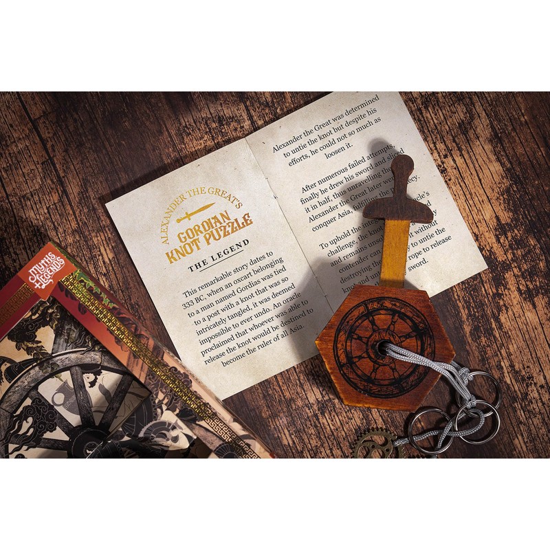 Professor Puzzle Alexander the Great - Wooden Puzzle - Can