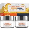 Skin Crema Hidratante Facial Día Noche Vitamina Colágeno Dermatológicamente Probada