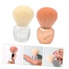 FOMIYES 2pcs Nail Dust Brush for Makeup Nail Art Blush