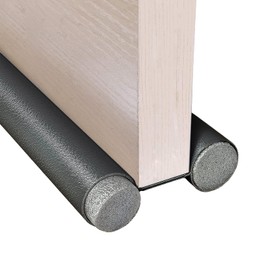 Kaneonna Guardapolvo para Puertas, 95 cm Guardapolvo y Protector Sellador Tope para Puerta, Diseño De Doble Borde, Resistente Al Agua, Bloqueo de Ruido Polvo Prevención