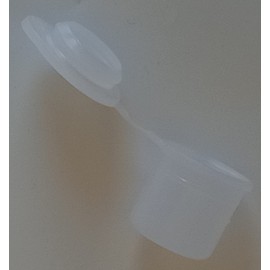 100 x 3.5ml Empty Hinged Paint Pots - Ideal for Crafts, Hobbies, Art, Kids, Painting by Numbers - Sold