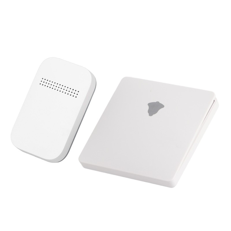 Wireless Doorbell Battery Free 86 Switch Plate 433MHz IP68 Waterproof