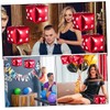WHAMVOX Cube Dice Balloons 20pcs Game Theme Party Decorations Aluminum
