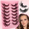 Cat-Eye Lashes Flu-ffy 25mm Curly Volume Eyelashes, that Look Like