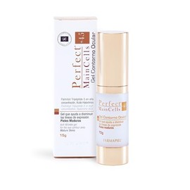 PMC - Gel Contorno de Ojos con Acido Hialurónico I Gel Antiedad Ideal para Pieles Maduras 45 Años de Edad | Tratamiento Rejuvenecedor | Reafirma tu Mi