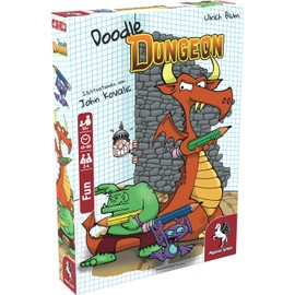 Pegasus Spiele 51846E - Doodle Dungeon , White