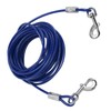 Dog Tie Out Cable Steel Wire Double Head Bite Resistant