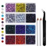 Hotfix Rhinestones Mixed 12 Colors, SS6 Rhinestones for Crafts Clothes,