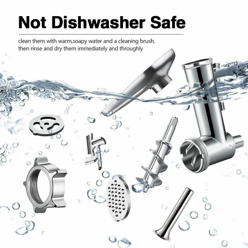 Unbranded Meat Grinder Attachment And Tomato Juicer Sauce Maker Strainer