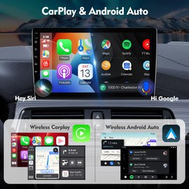 10.1 Inch IPS Touchscreen Android 13 Car Stereo for Toyota Highlander 2014-2019 with Wireless CarPlay & Android Auto 2+32GB Car Radio, Support GPS, WiFi 6, Bluetooth,5.4, FM, Backup Camera, SWC, USB
