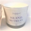 Natural Coconut + Beeswax Scented Candle Island Retreat XL White