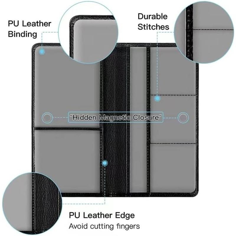 Advanced car registration and insurance card holders, car document holders