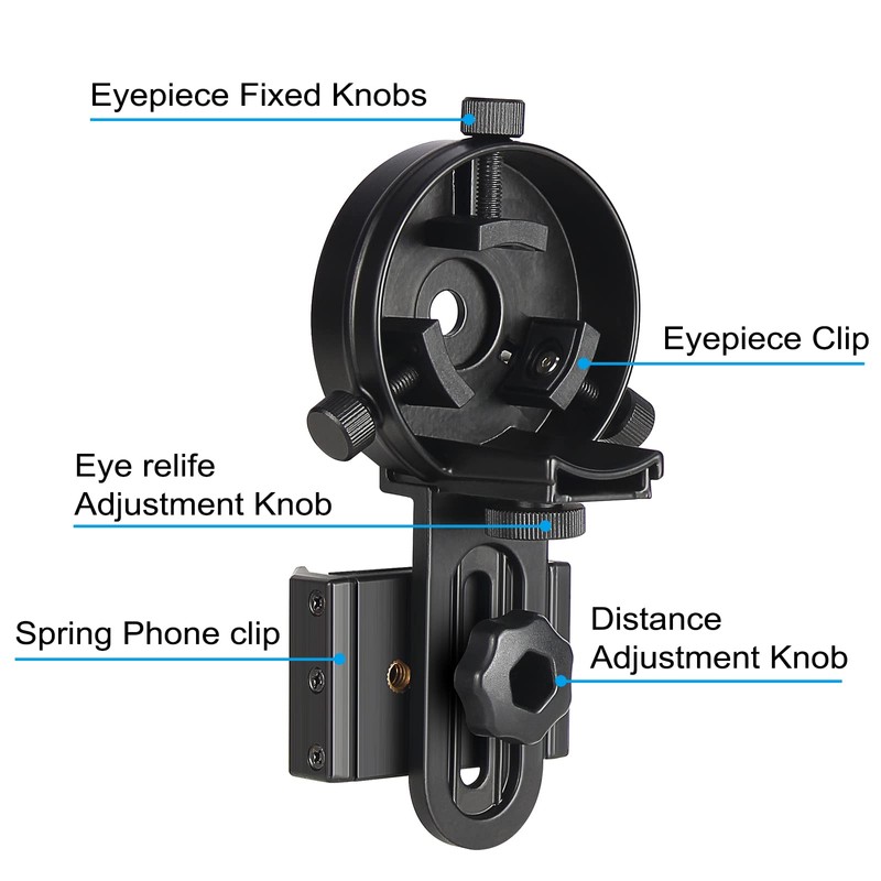 CELTICBIRD - Upgrade Smartphone Scope Adapter Spotting Scope Phone Adapter