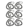 BESPORTBLE 6pcs Heavy Duty Hanging Basket Chains Weather Resistant Metal