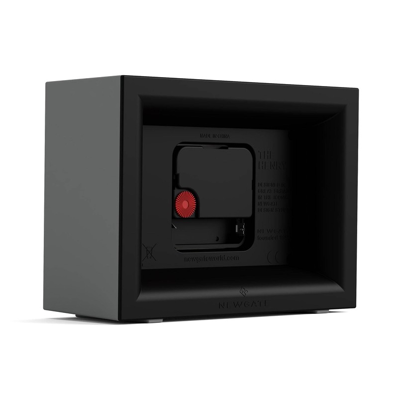 NEWGATE® Henry Desk Clock | Contemporary Rectangular Design | Posh