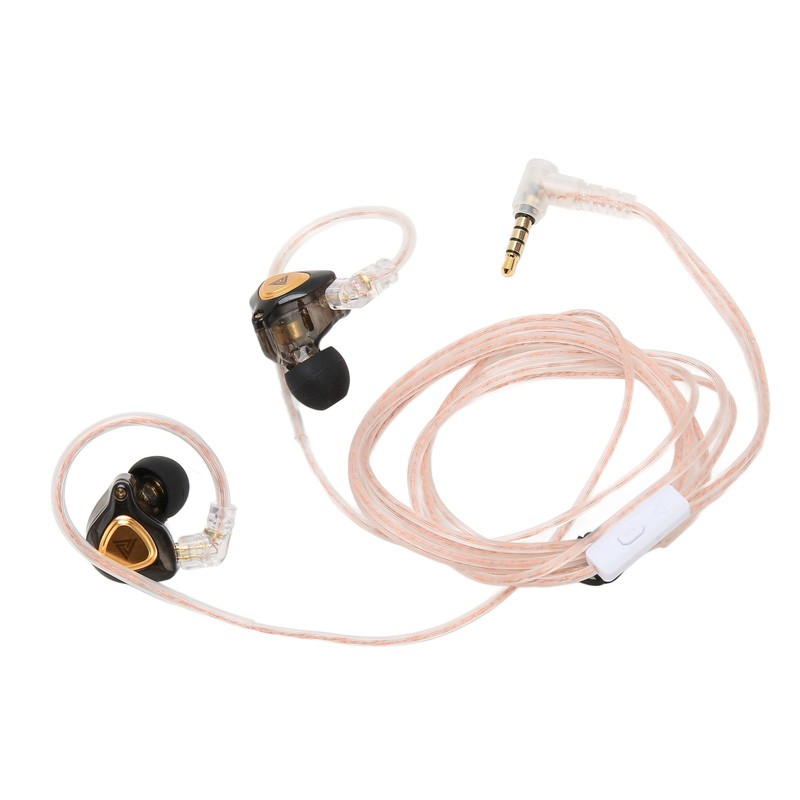 Wired Sound Isolating Earbuds with Microphone Detachable Dynamic Earphone with
