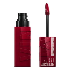 Maybelline Labial Superstay Vinyl Ink 4.2ml, dura 16H, da brillo, sin grumos, sin transferencias