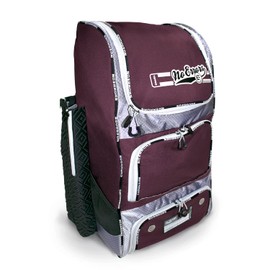 No Errors Top Pick Youth Baseball Backpack - Spacious Everyday Practice Bag for Baseball and Softball players. Holds DualGloves, 4 Bats, Helmets, and more.