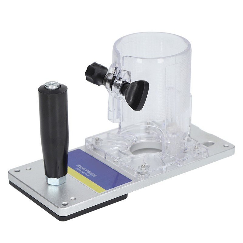Woodworking Trimmer Router Base Plastic Transparent Standard Professional Woodworking Trimmer